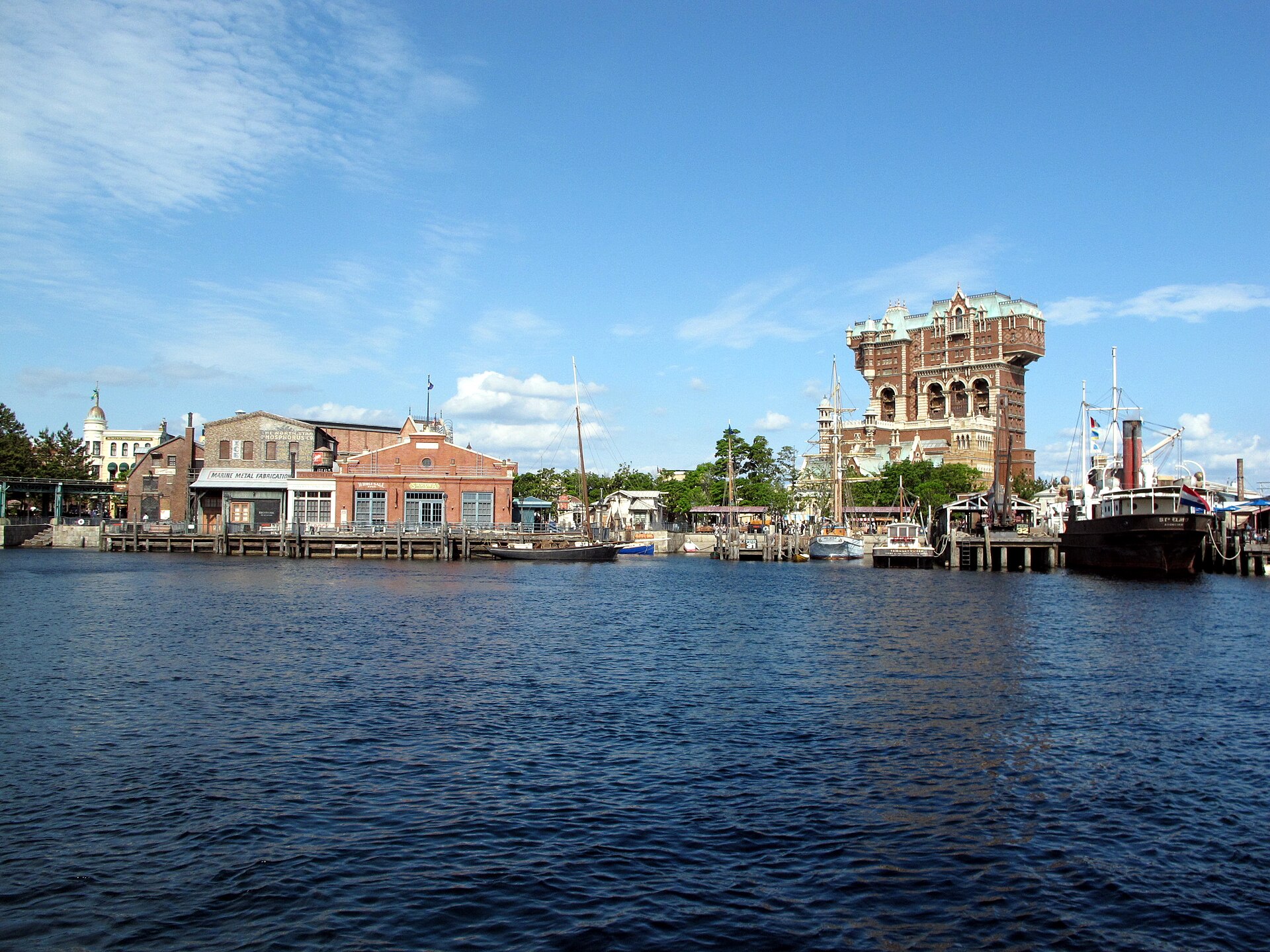 Tokyo DisneySea American Waterfront View 201306.jpg
