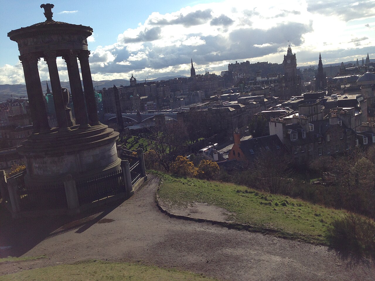 Edinburgh skyline, Scotland, UK