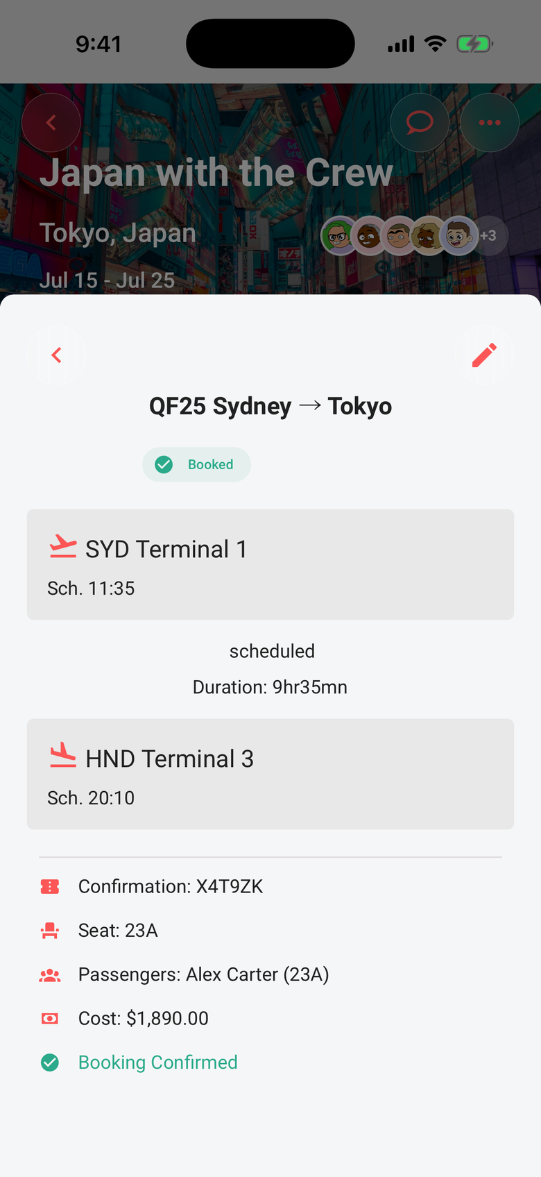 Limbo — Flight tracking